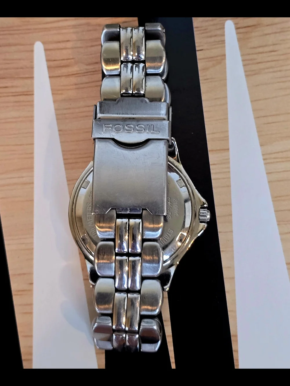 Fossil Blue Stainless Steel Women's Moonphase Watch
